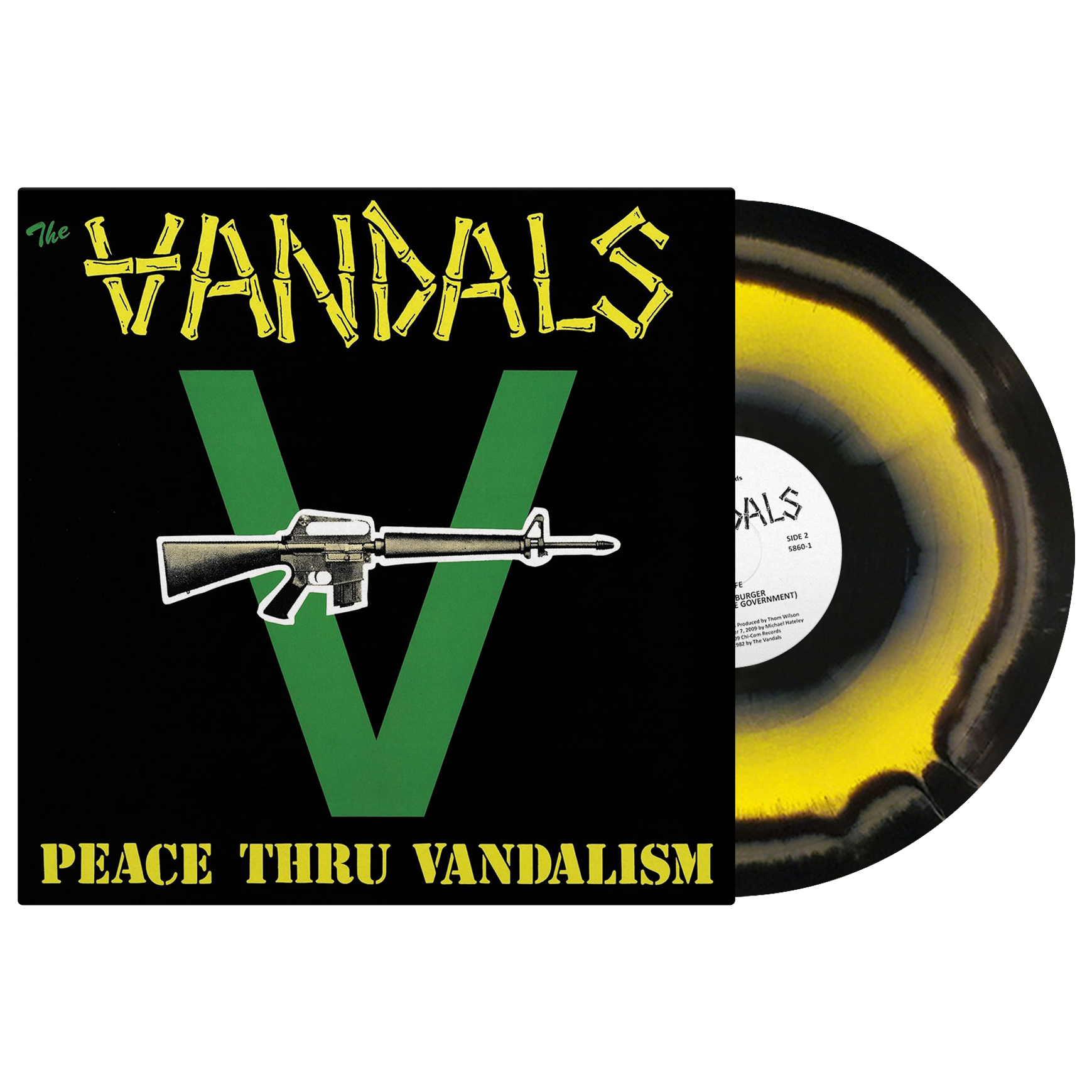 The Vandals (Peace Thru Vandalism) Swirl Beam Vinyl