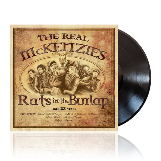 The Real McKenzies (Rats In The Burlap) Black Vinyl