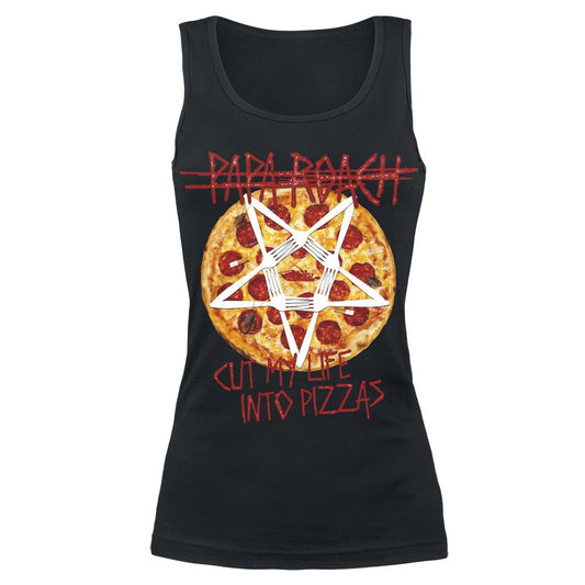 Papa Roach (Pizza) Girl Tank Top