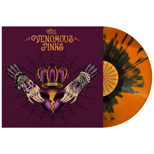 The Venomous Pinks (Vita Mors) Orange Splatter Vinyl