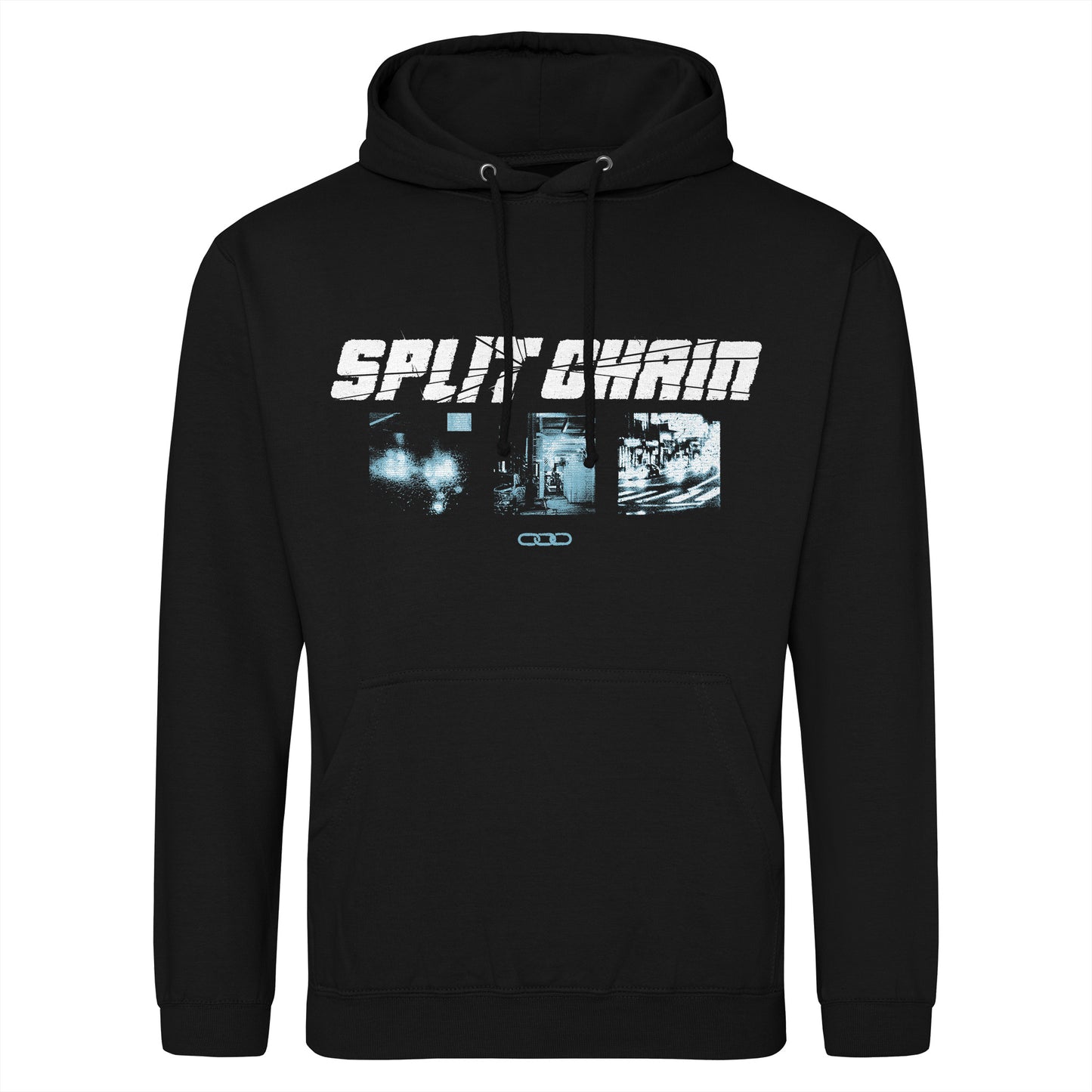 Split Chain (motionblur Box) Hoodie