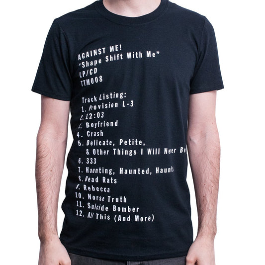 Against Me! (SSWM Tracklist) T-Shirt