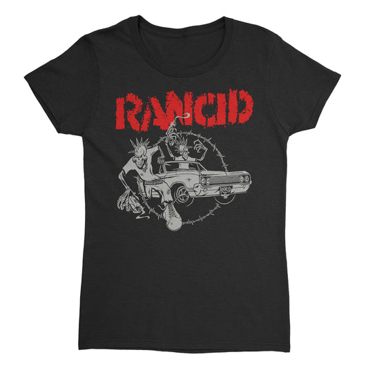 Rancid (Cadillac) Fitted Girl T-Shirt