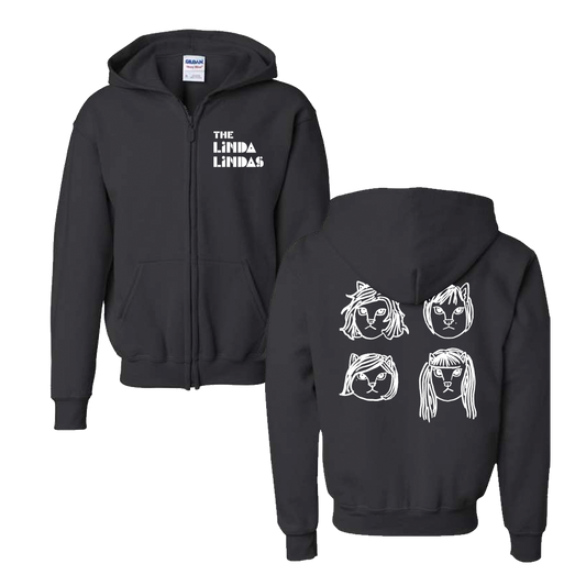 The Linda Lindas (Cats!) Youth Zip-Hood