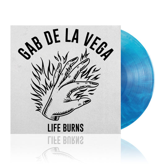 Gab De La Vega (Life Burns) Blue White Vinyl 