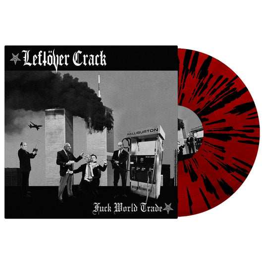 Leftover Crack (Fuck World Trade) Clear Red Black Splatter Vinyl