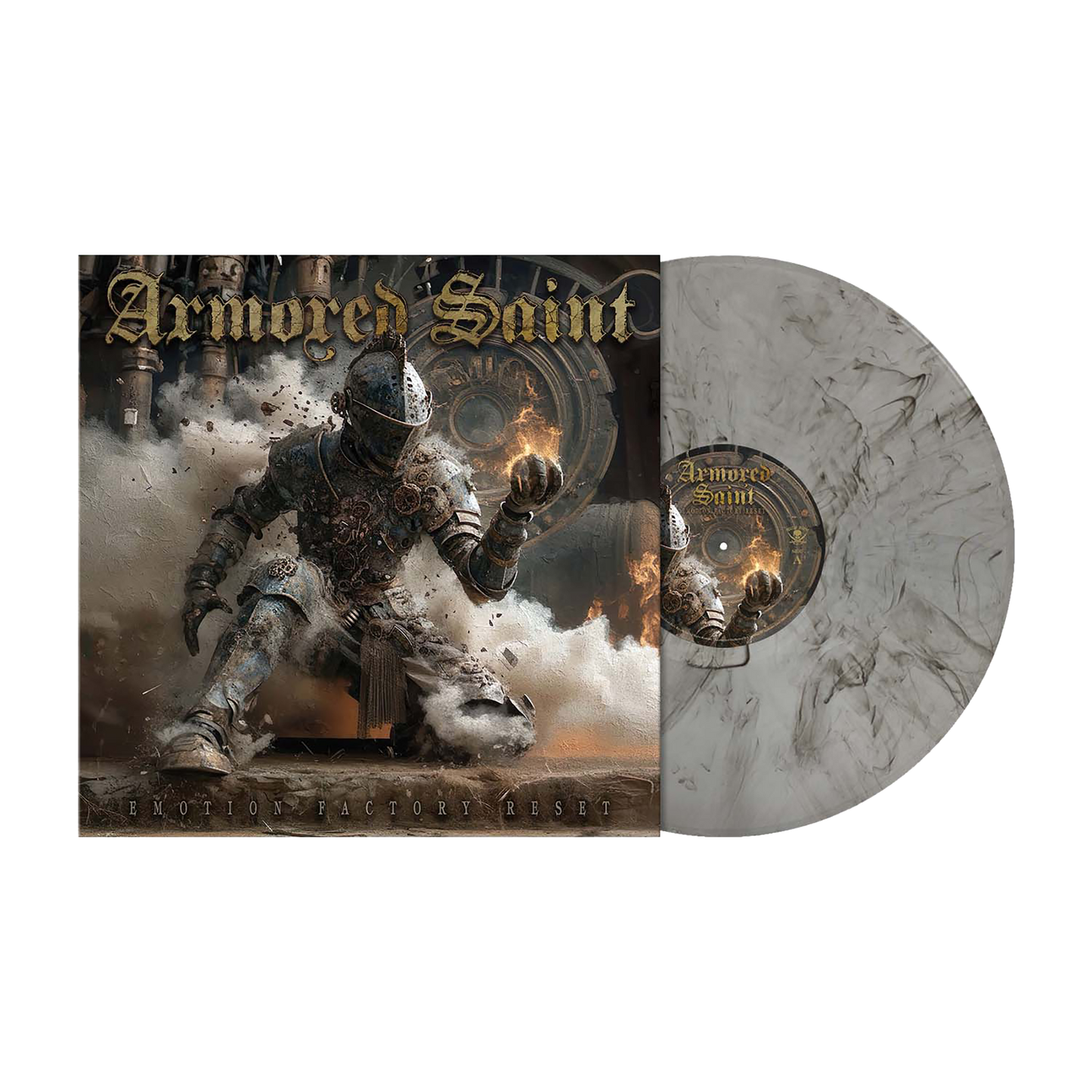 Armored Saint (Emotion Factory Reset) Clear Black Gold Smoke Vinyl