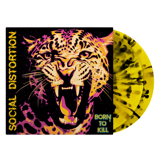 Social Distortion (Born To Kill) 2xYellow w/Black Splatter Vinyl