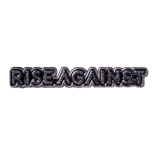 Rise Against (Letters) Enamel Pin
