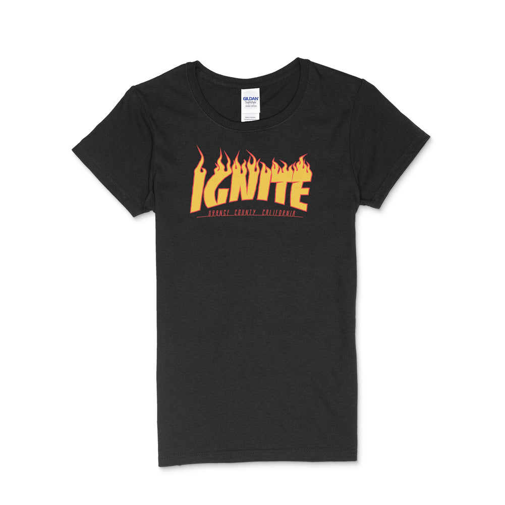 Ignite (Skate) Fitted Girl T-Shirt