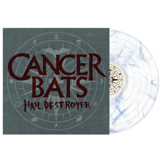 Cancer Bats (Hail Destroyer) Clear w/Blue Marble Vinyl