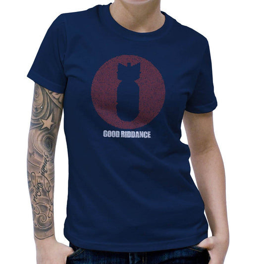 Good Riddance (Binary Bomb) Fitted Girl T-Shirt