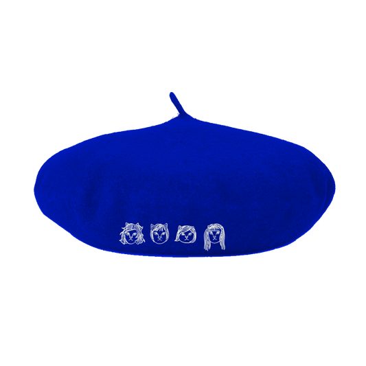 The Linda Lindas (Cats! Blue) Beret