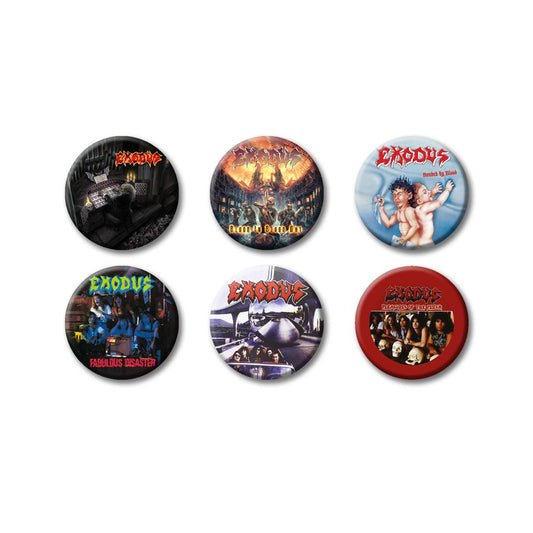 Exodus (Discography) Button Set