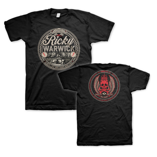 Ricky Warwick (When Life Was Hard & Fast Cover) T-Shirt