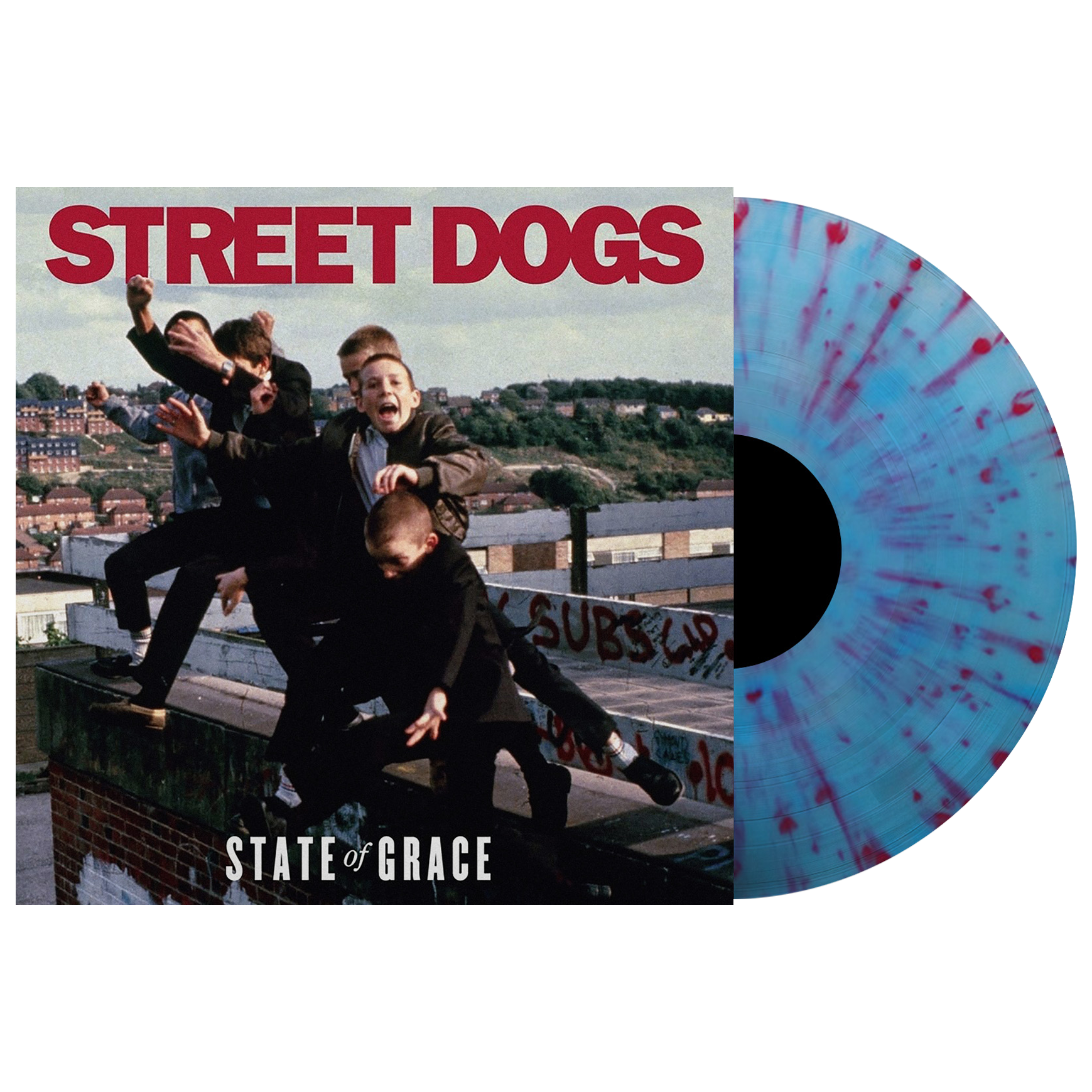 Street Dogs (State Of Grace) Blue Splatter Vinyl