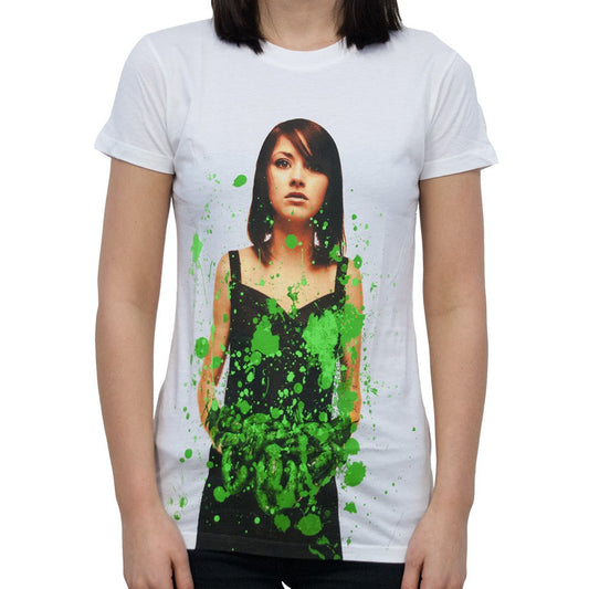Bring Me The Horizon (Green Shirt) Fitted Girl T-Shirt