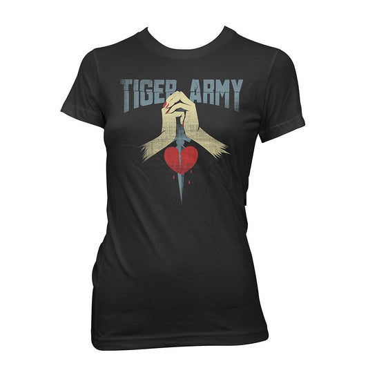 Tiger Army (Knifes Edge) Fitted Girl T-Shirt