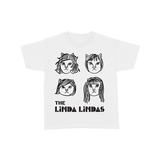 The Linda Lindas (Cats! Youth White) Youth T-Shirt