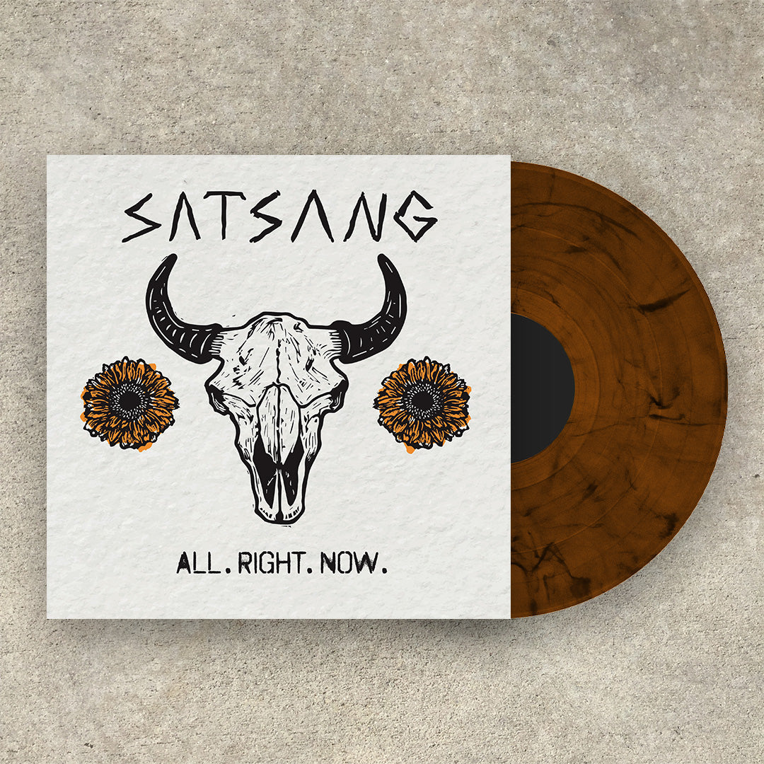 Satsang (All. Right. Now.) Orange w/ Black Smoke Vinyl