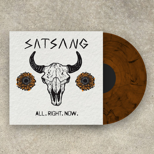 Satsang (All. Right. Now.) Orange w/ Black Smoke Vinyl