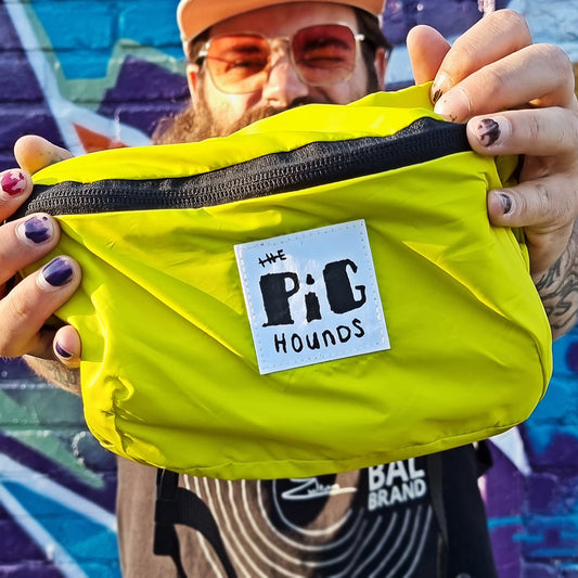 The Pighounds (Phat Pig Patch) Hip Bag