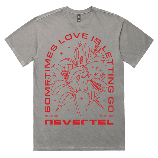 Nevertel (Letting Go Floral) T-Shirt