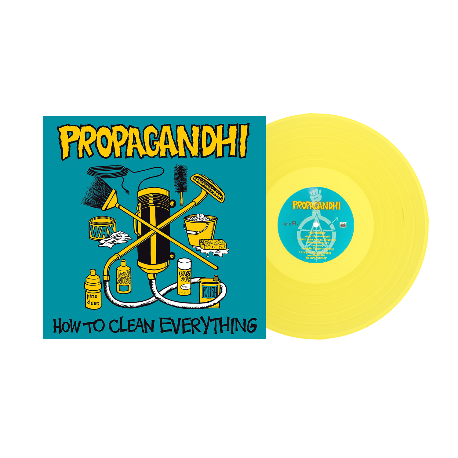 Propagandhi (How To Clean Everything) Transparent Yellow Vinyl