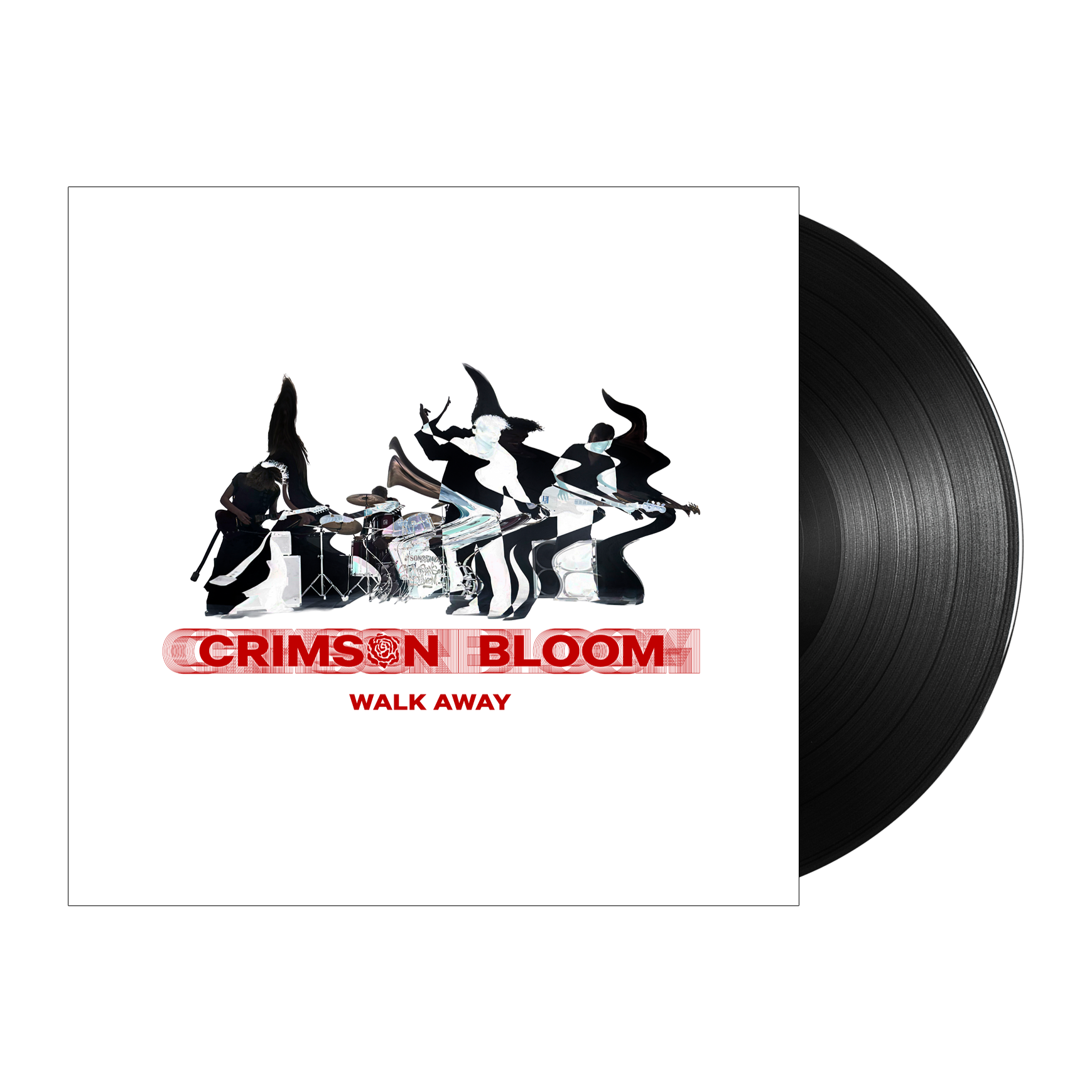 Crimson Blloom (Walk Away) Black Vinyl