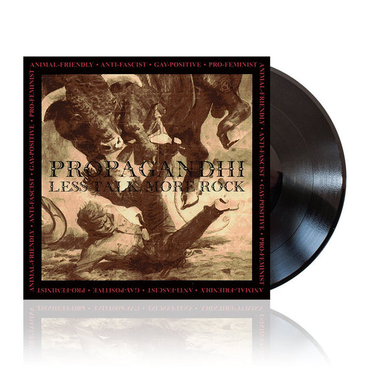 Propagandhi (Less Talk, More Rock) Black Vinyl