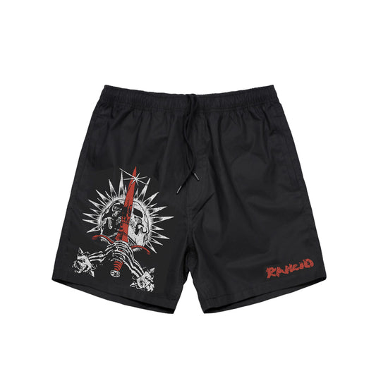Rancid (Sword) Beach Shorts