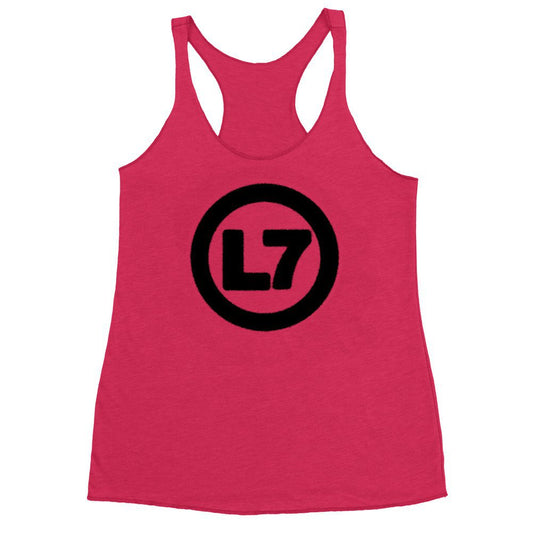 L7 (Spray Logo) Racerback Girl Tank