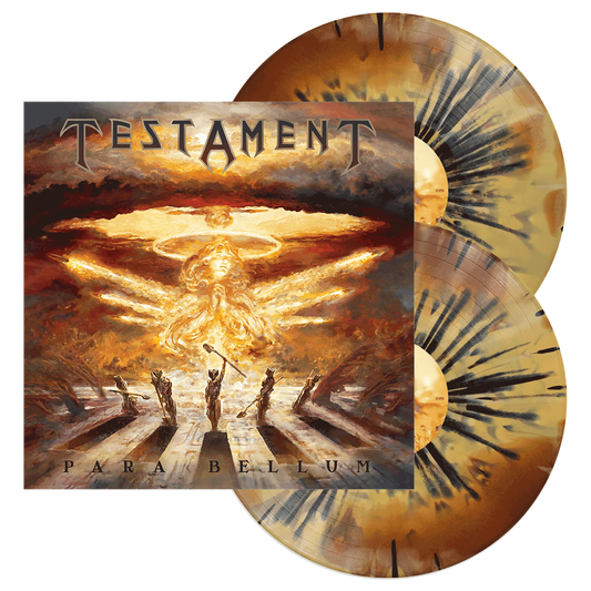 Testament (Para Bellum) 2xYellow/Brown Swirl w/Black Splatter Vinyl