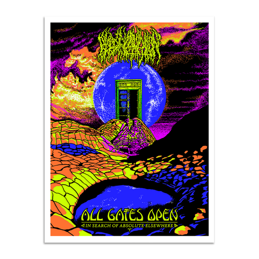 Blood Incantation (All Gates Open) Black Light Poster