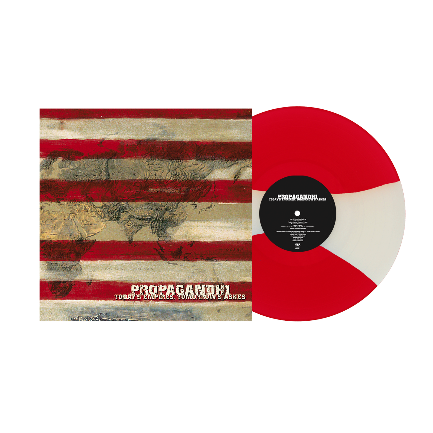 Propagandhi (Today's Empires, Tomorrow's Ashes') Red Stripes Vinyl