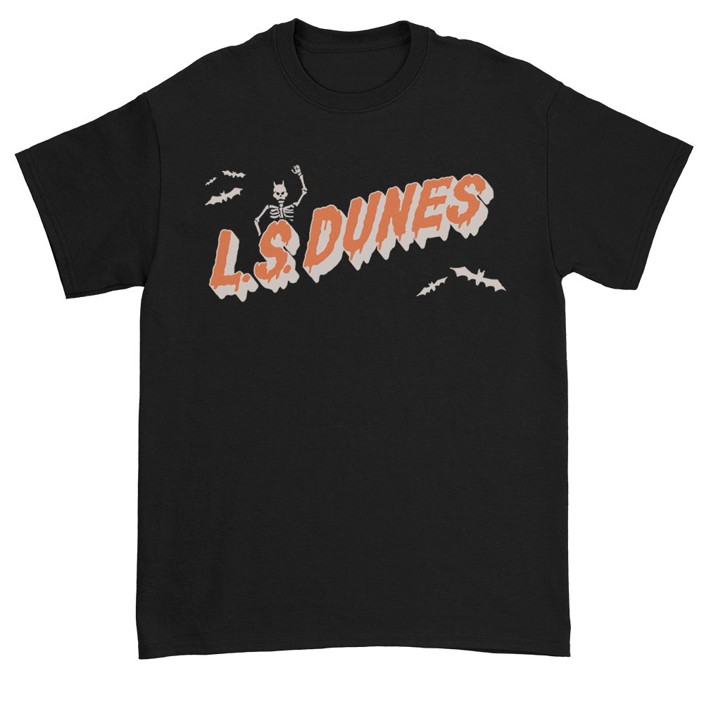 L.S. Dunes (Spooky Skeleton Black) T-Shirt