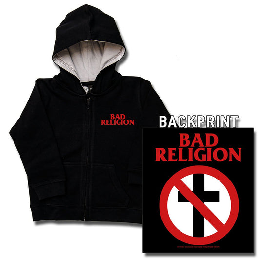 Bad Religion (Crossbuster) Kids Zip-Hood