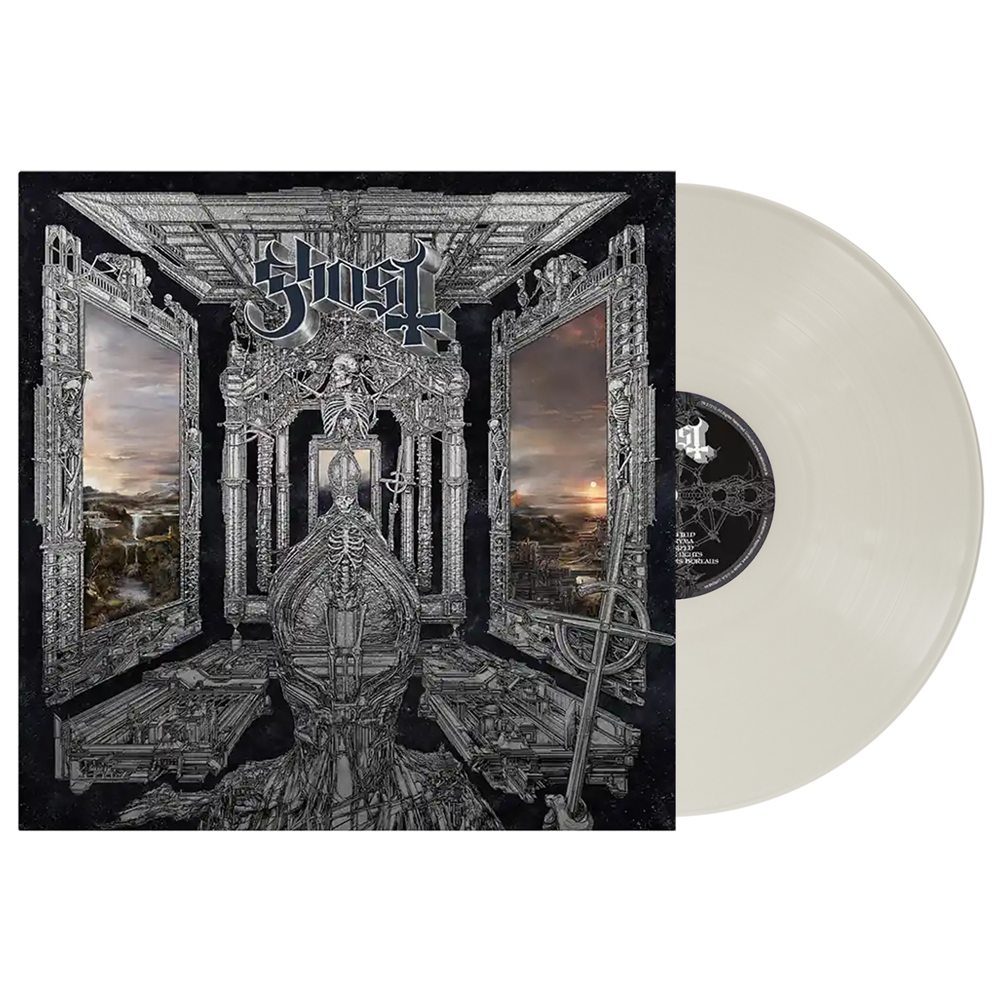Ghost (Skeletá) Milky Clear Vinyl