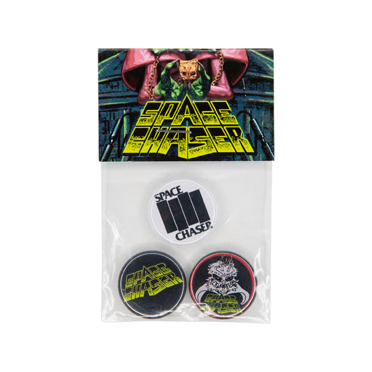 Space Chaser (Logo) Button Set