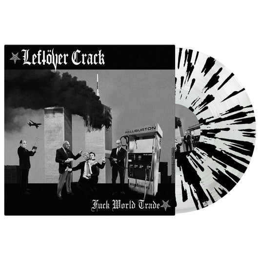 Leftover Crack (Fuck World Trade) Clear Black Splatter Vinyl