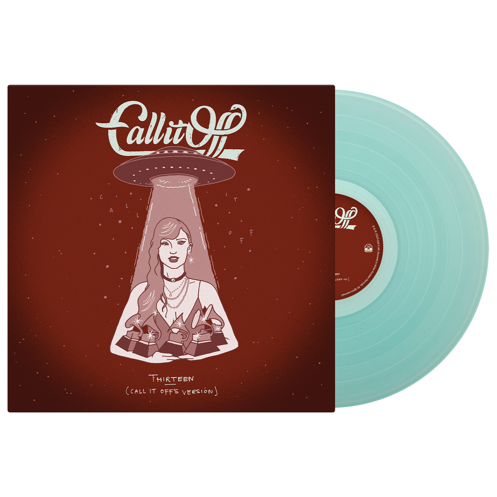 Call It Off (Thirteen - Call It Off's Version) Electric Touch Blue Vinyl
