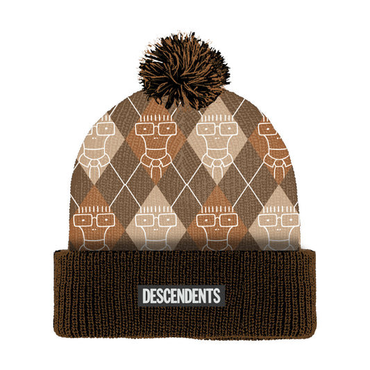 Descendents (Argyle) Pom Beanie