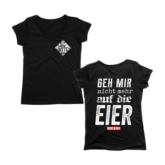 Rogers (Geh mir nicht mehr auf die Eier) Girlie T-Shirt