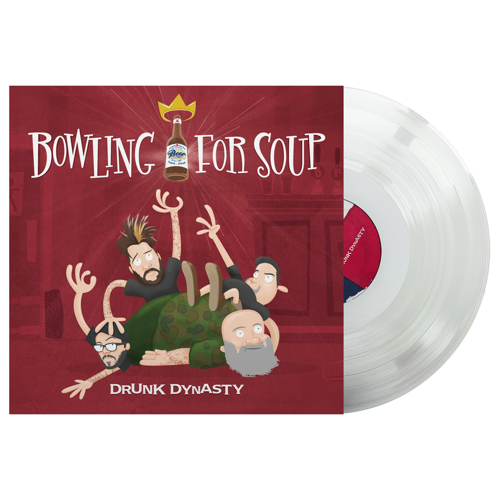 Bowling For Soup (Drunk Dynasty) Glass Vinyl
