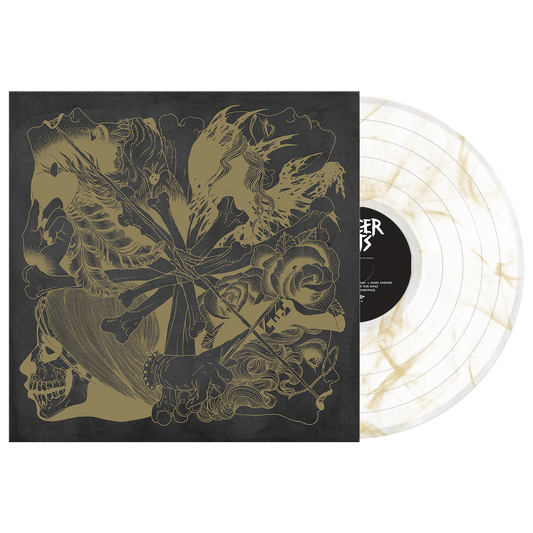 Cancer Bats (Bears, Mayors, Scraps & Bones) Clear w/Gold Marble Vinyl