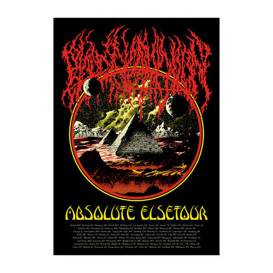 Blood Incantation (World Tour 2025) Poster