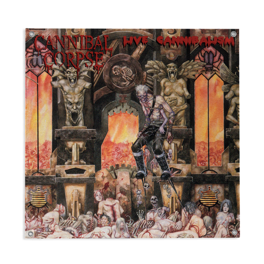 Cannibal Corpse (Live Cannibalism) Flag