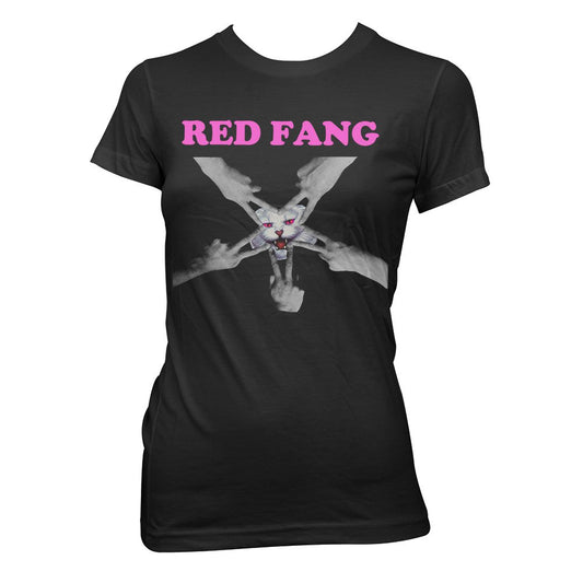 Red Fang (Catagram) Fitted Girl T-Shirt