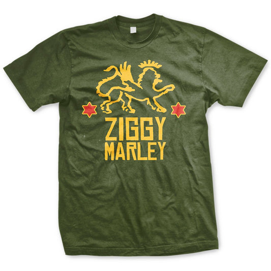 Ziggy Marley (Red Star Lion) T-Shirt