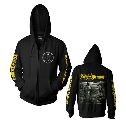 Night Demon (Darkness Remains Cover) Zip-Hood